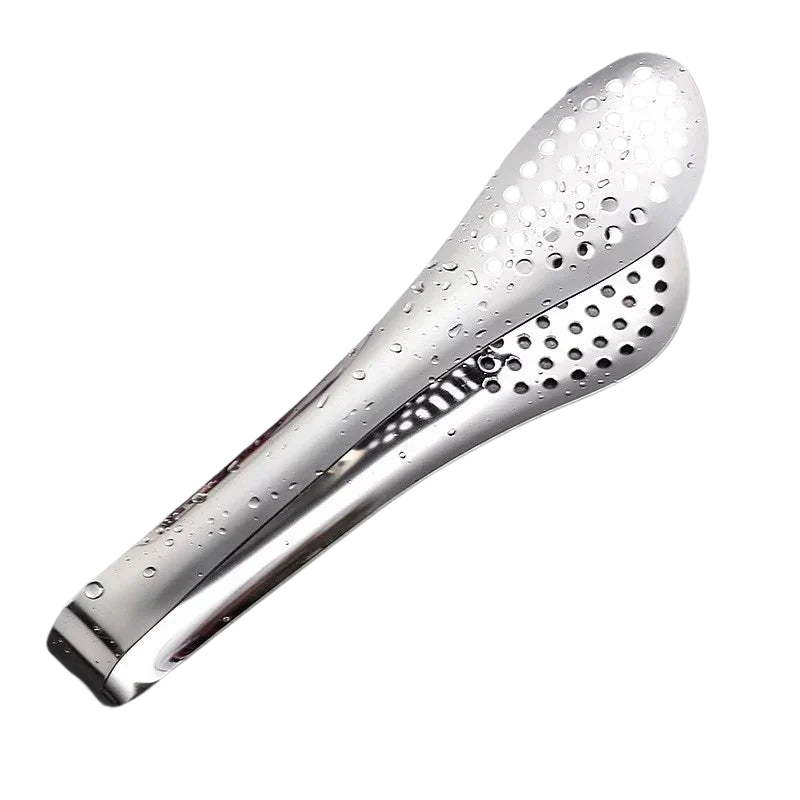 a close up of a metal grater on a black background