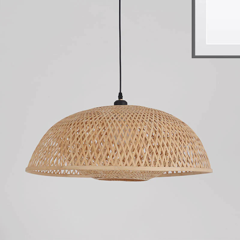 45cm - Luminária Ambiencci Tulum de Bambu