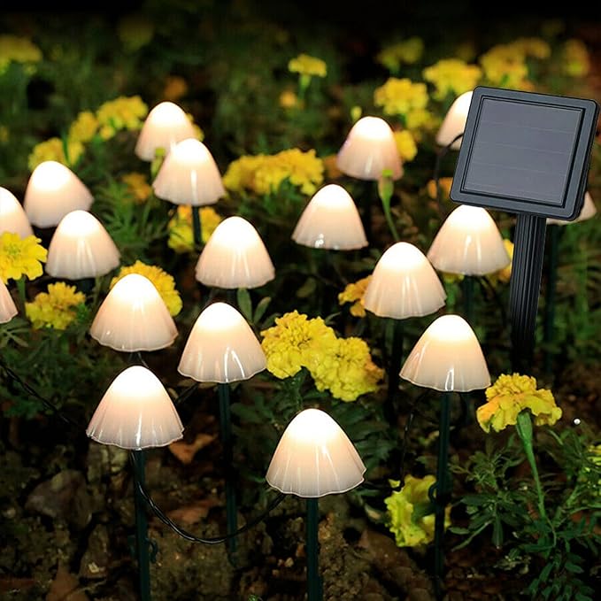 Ambiencci Luz Solar Cogumelo LED Decorativa