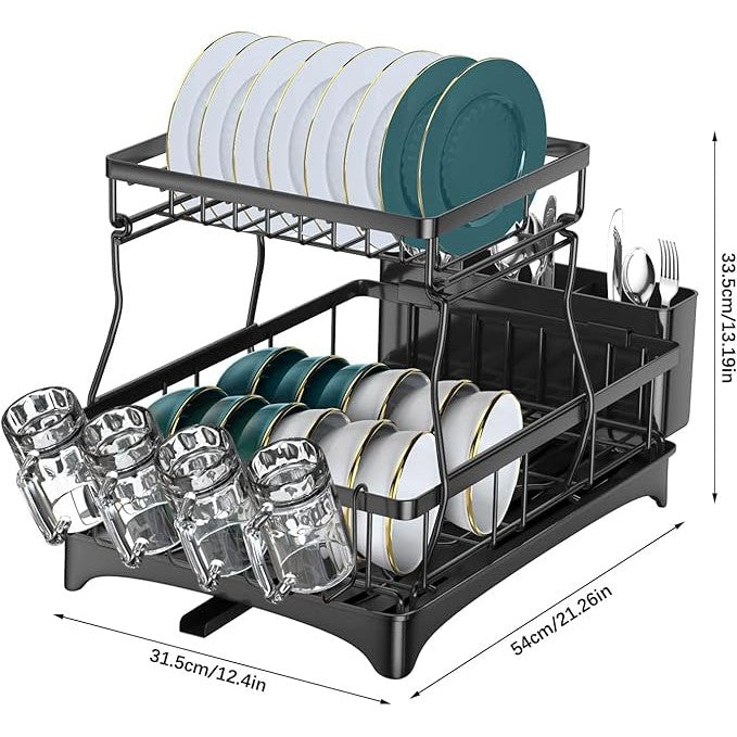 Ambiencci Escorredor de Louças Inox 360°