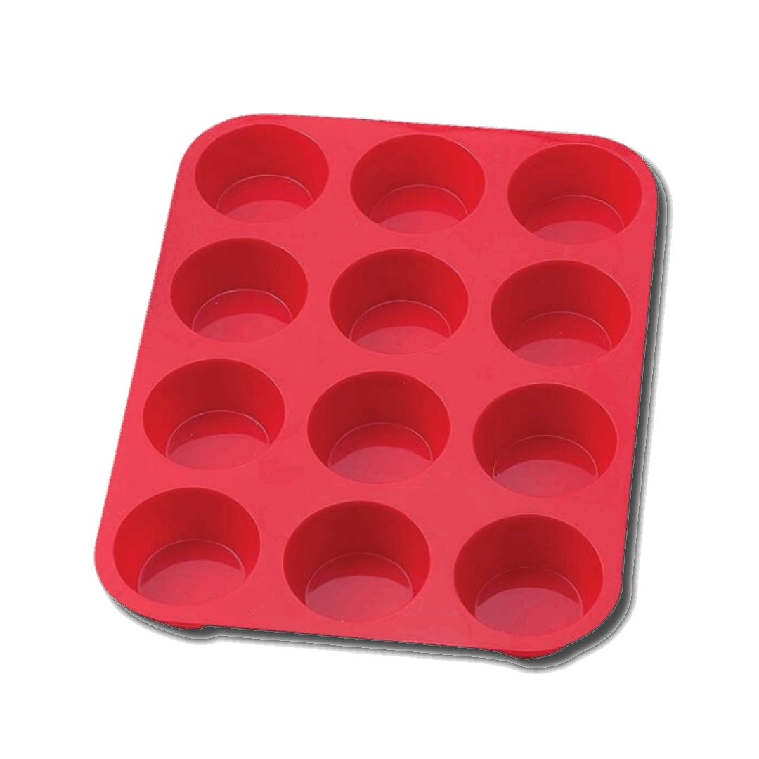 Forma De Silicone Para Cupcake 12 Cavidades Zana