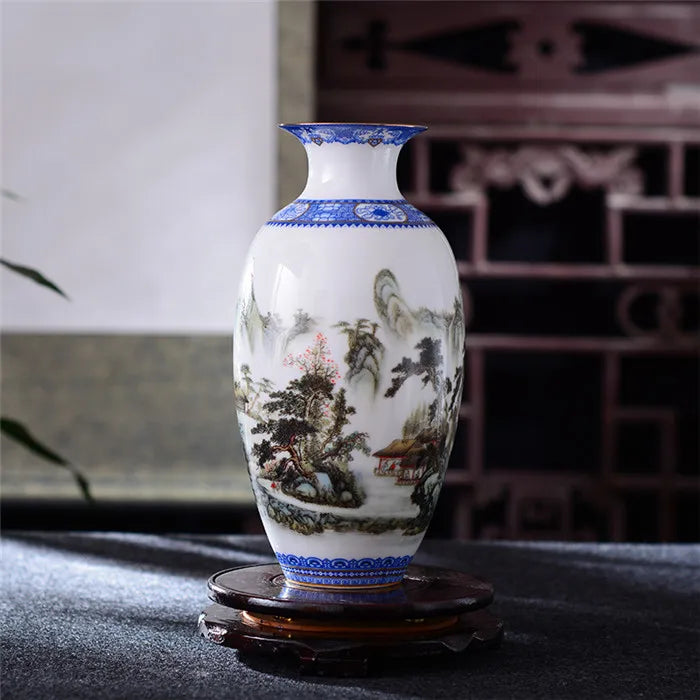 25 cm - Cerâmica Antigo Jingdezhen - Ambiencci Vintage Craft