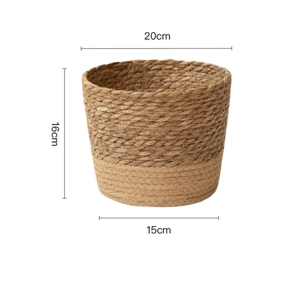 the size of a rope basket with measurements