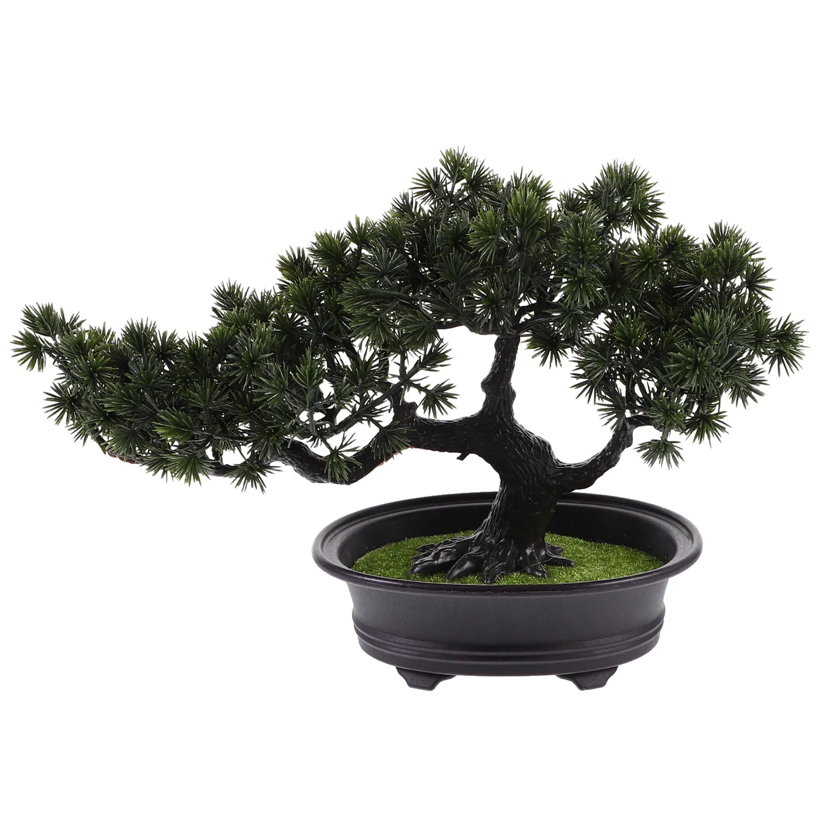 30 cm - Realistic Potted Pine Bonsai - Ambiencci