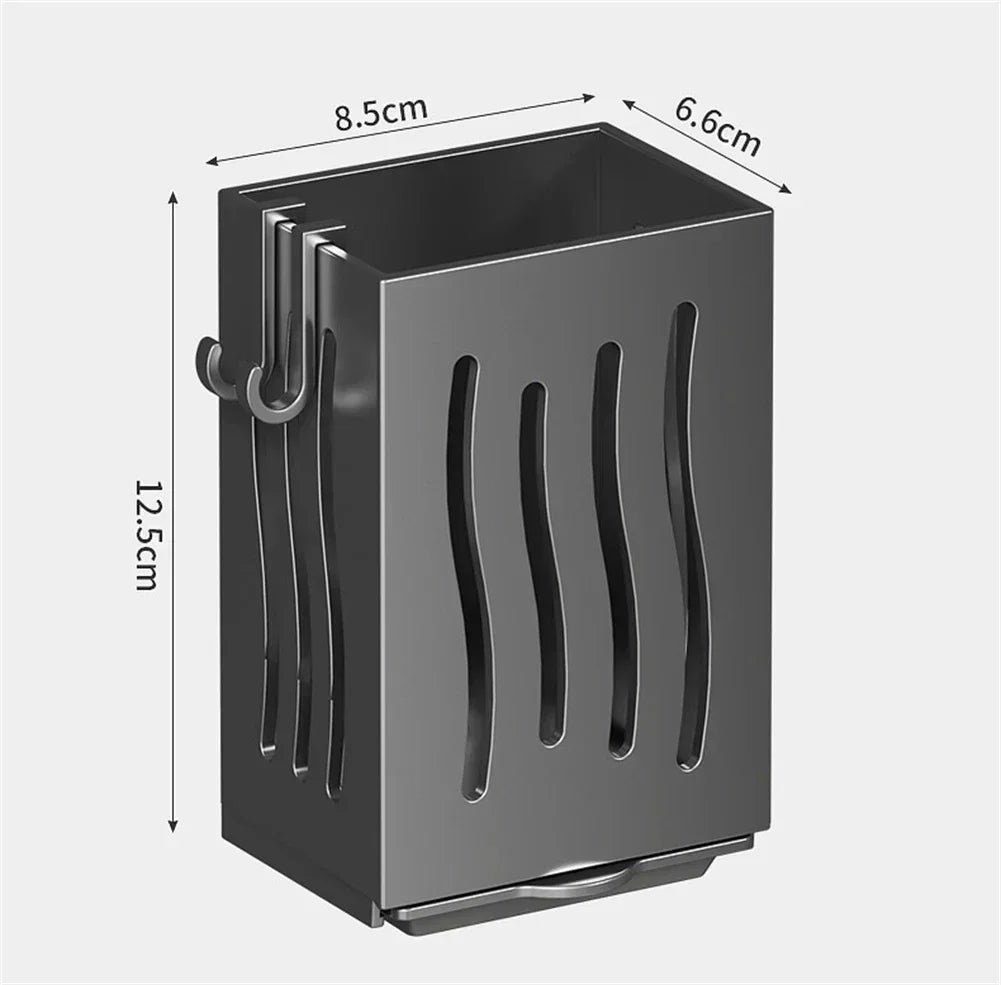 12,5 cm - Ambiencci Suporte De Talheres De Parede