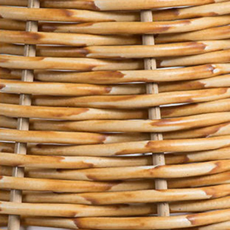 a close up of a woven basket