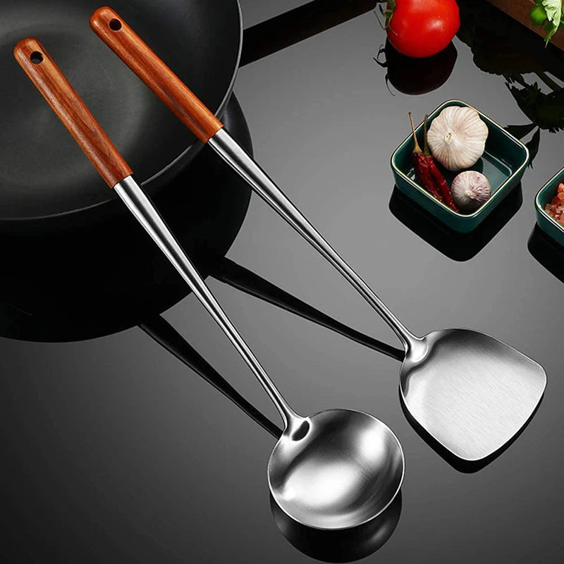 Jogo Bamboo Inox Silver Set Ambiencci - Ambiencci