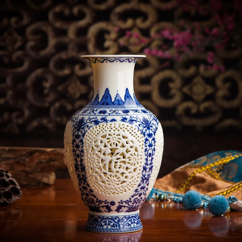 Cerâmica oco antigo vaso de vinho gabinete sala estar casa artesanato decorações chinês antigo e curio prateleiras decoração