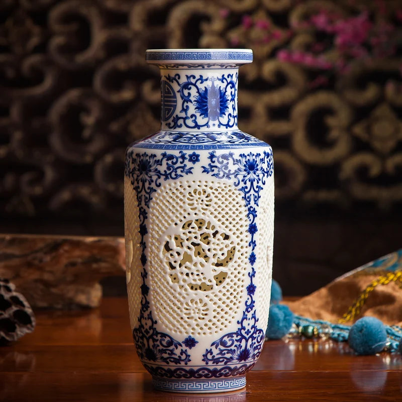 Cerâmica oco antigo vaso de vinho gabinete sala estar casa artesanato decorações chinês antigo e curio prateleiras decoração