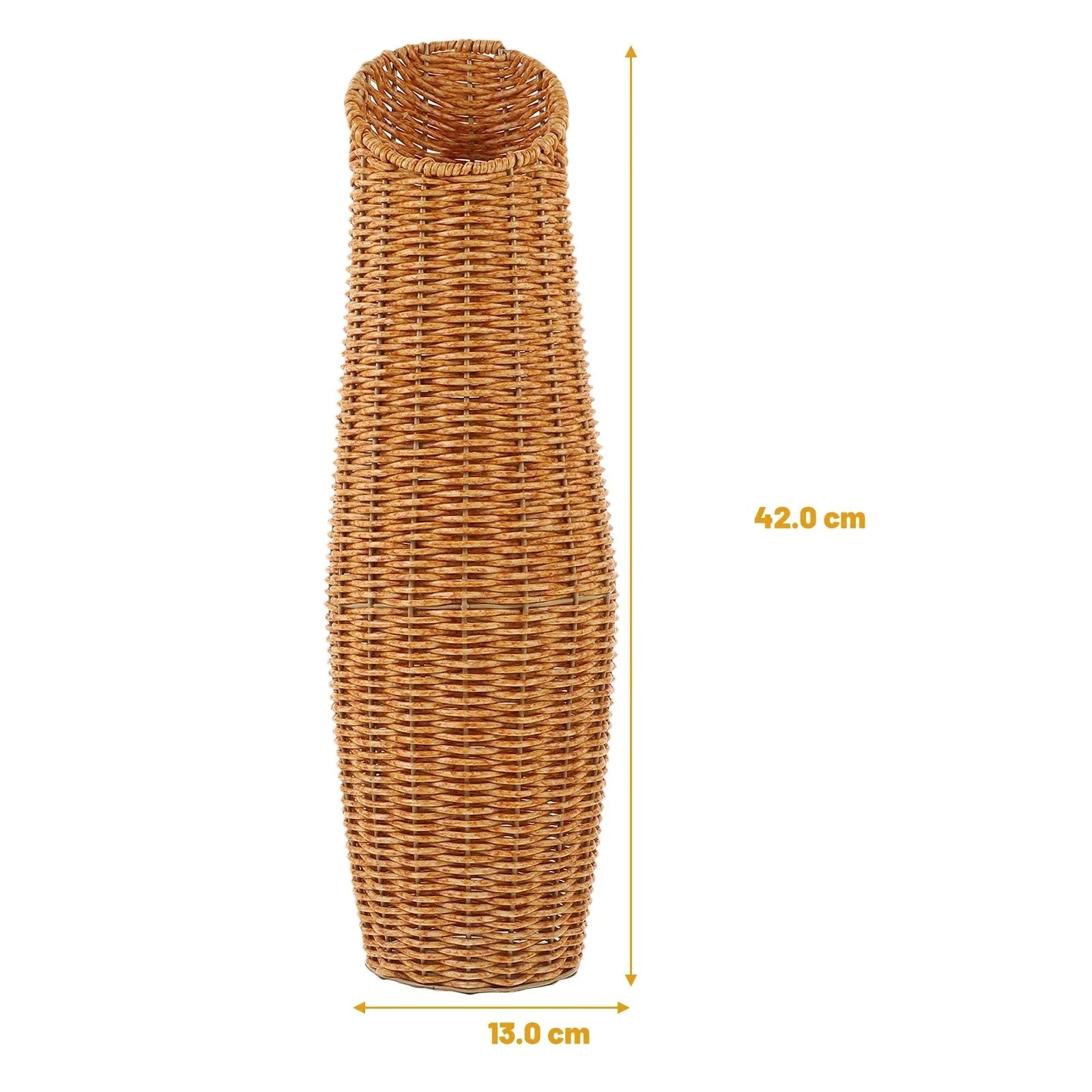 43 cm - Handmade Vase Rattan Ambiencci