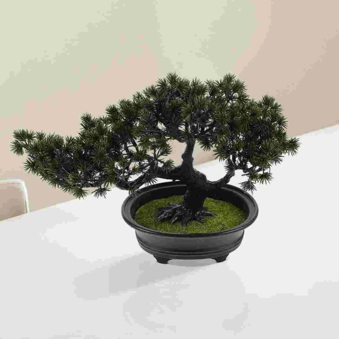 30 cm - Realistic Potted Pine Bonsai - Ambiencci