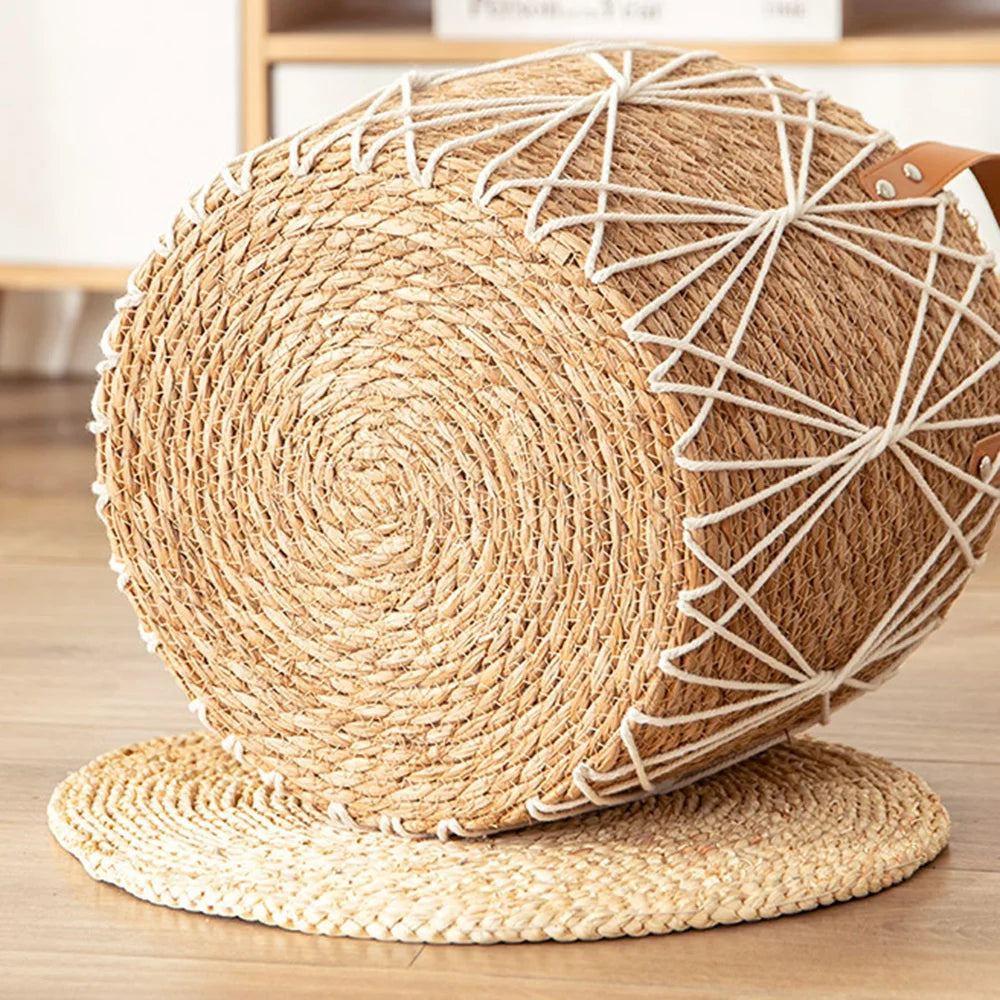 25 cm - Cesta de Rattan para Flores Ambiencci