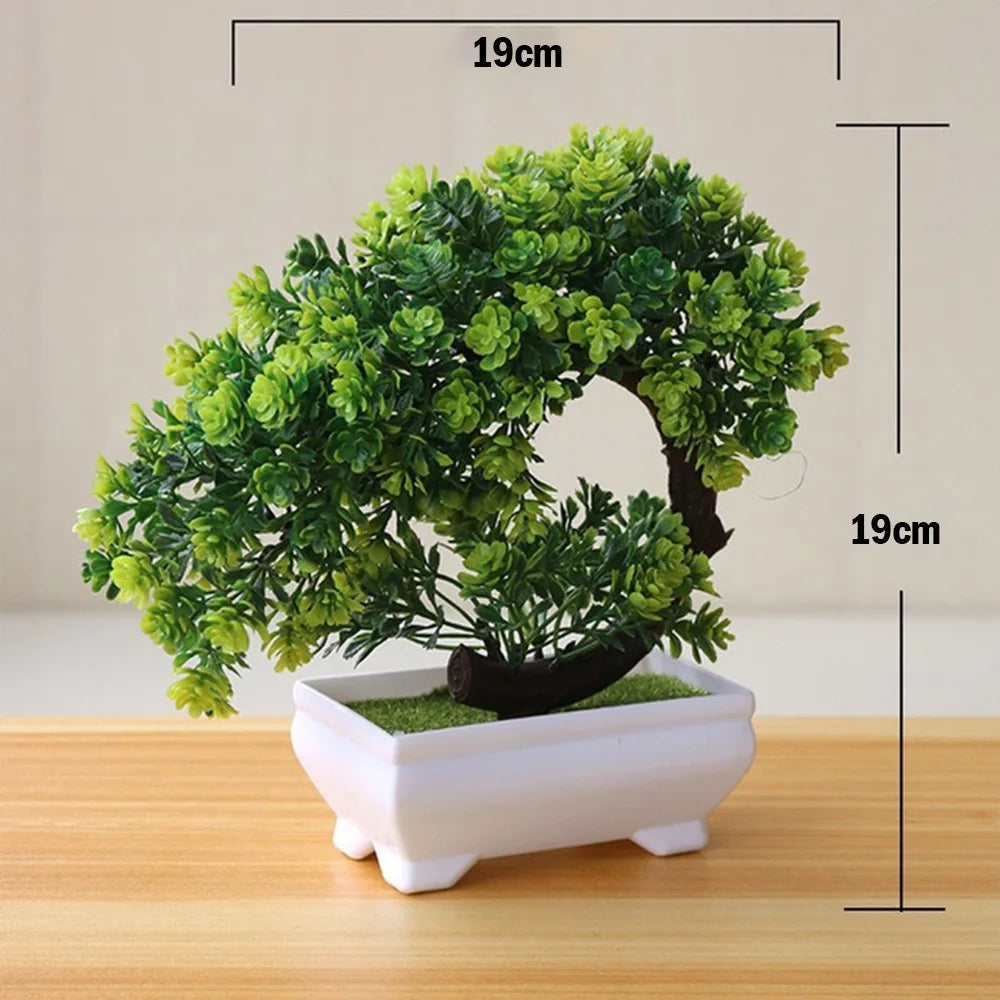 Bonsai Mini Tree Grass Flower - Ambiencci