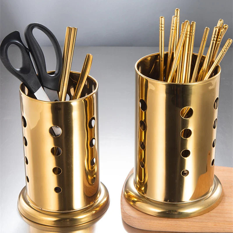 17 cm- Ambiencci Golden Chopstick Rack - Ambiencci