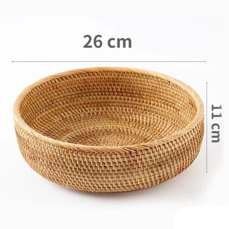 the measurements of a woven basket