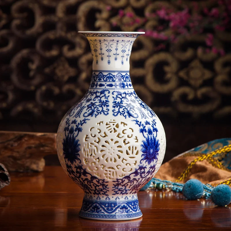 Cerâmica oco antigo vaso de vinho gabinete sala estar casa artesanato decorações chinês antigo e curio prateleiras decoração