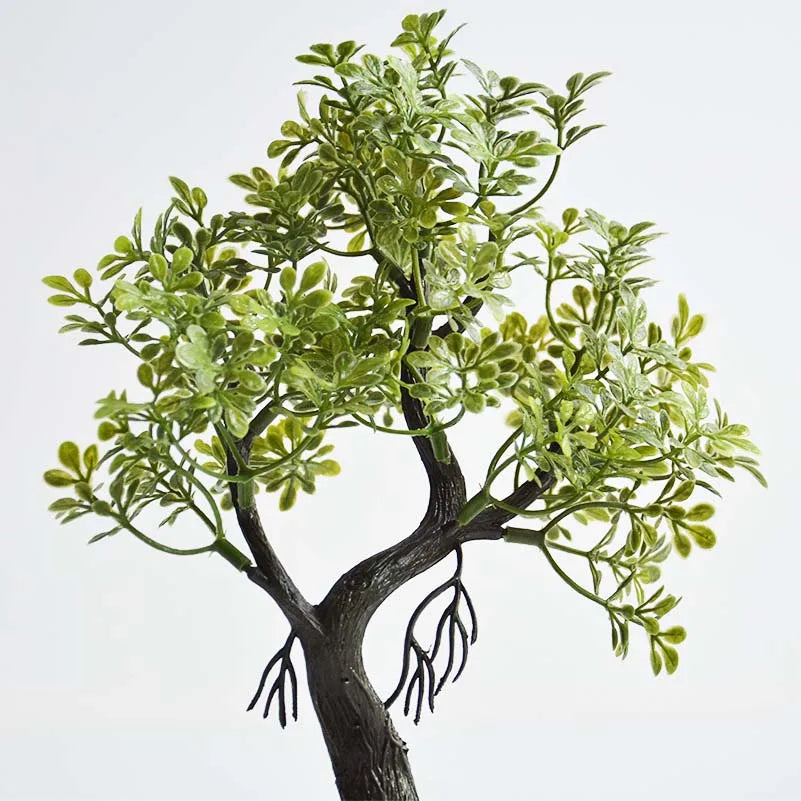 27 cm - Creative Simulation Flower Bonsai Pine - Ambiencci