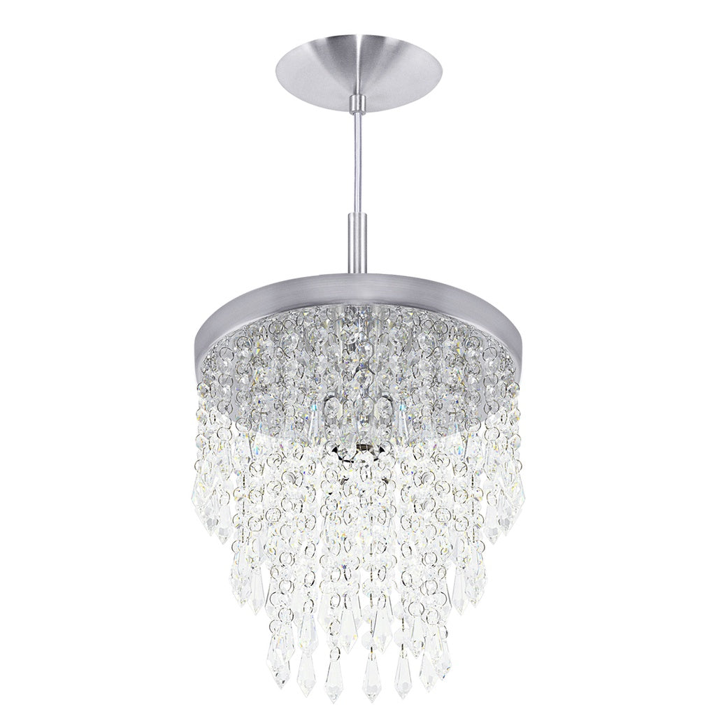 1,30 - Lustre Pendente Ambiencci ManuCrillic de Cristal Acrílico