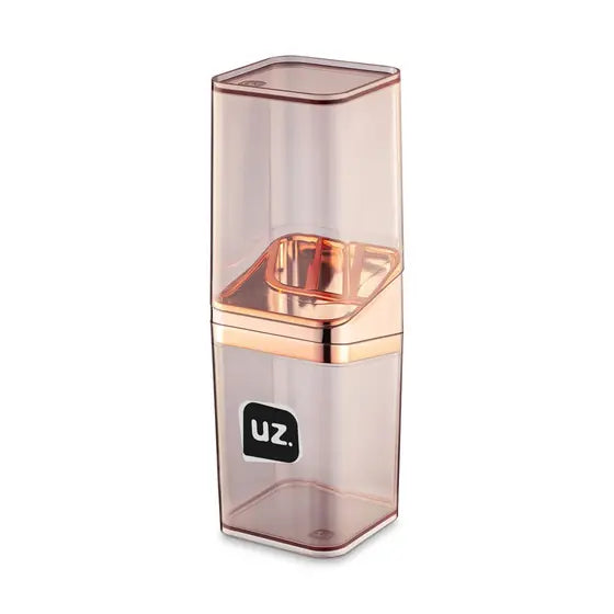 Kit 4 itens - Banheiro Luxo Ambiencci Rose Gold Uz