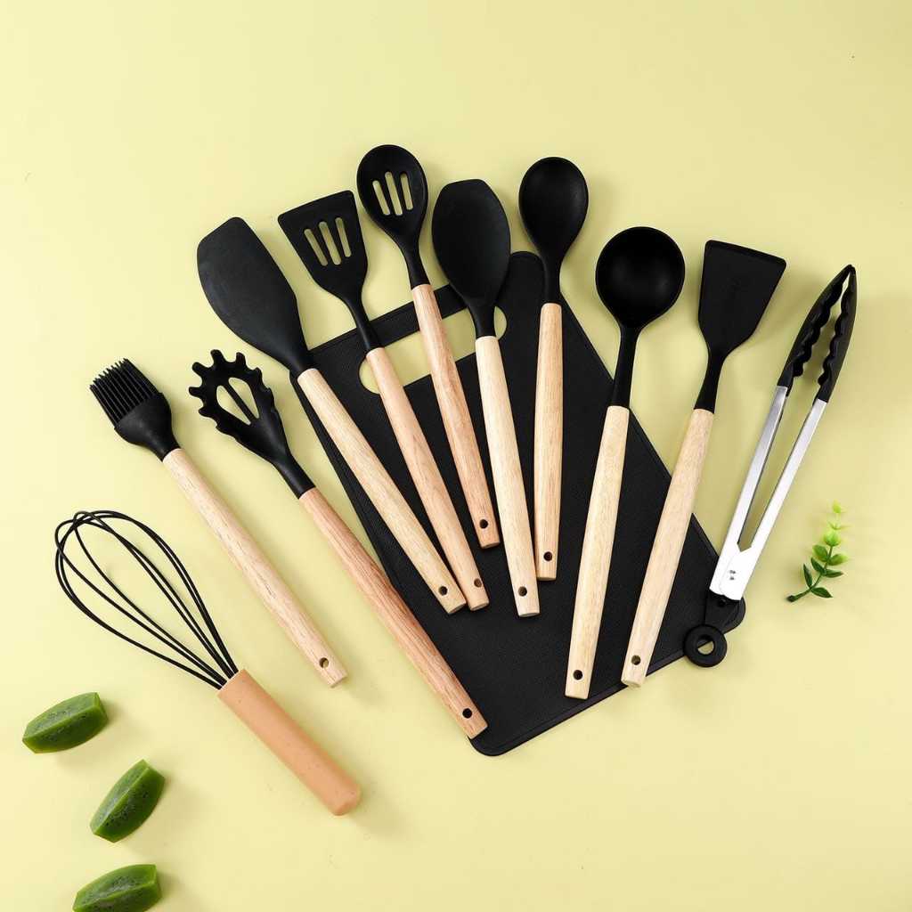 19 Peças - Kit de Utensílios de Cozinha Ambiencci - Silicone Luxo