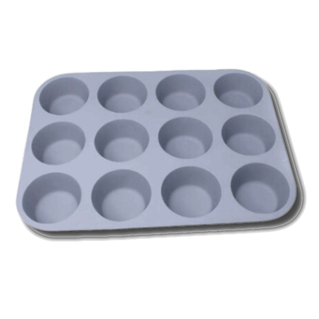 Forma De Silicone Para Cupcake 12 Cavidades Zana