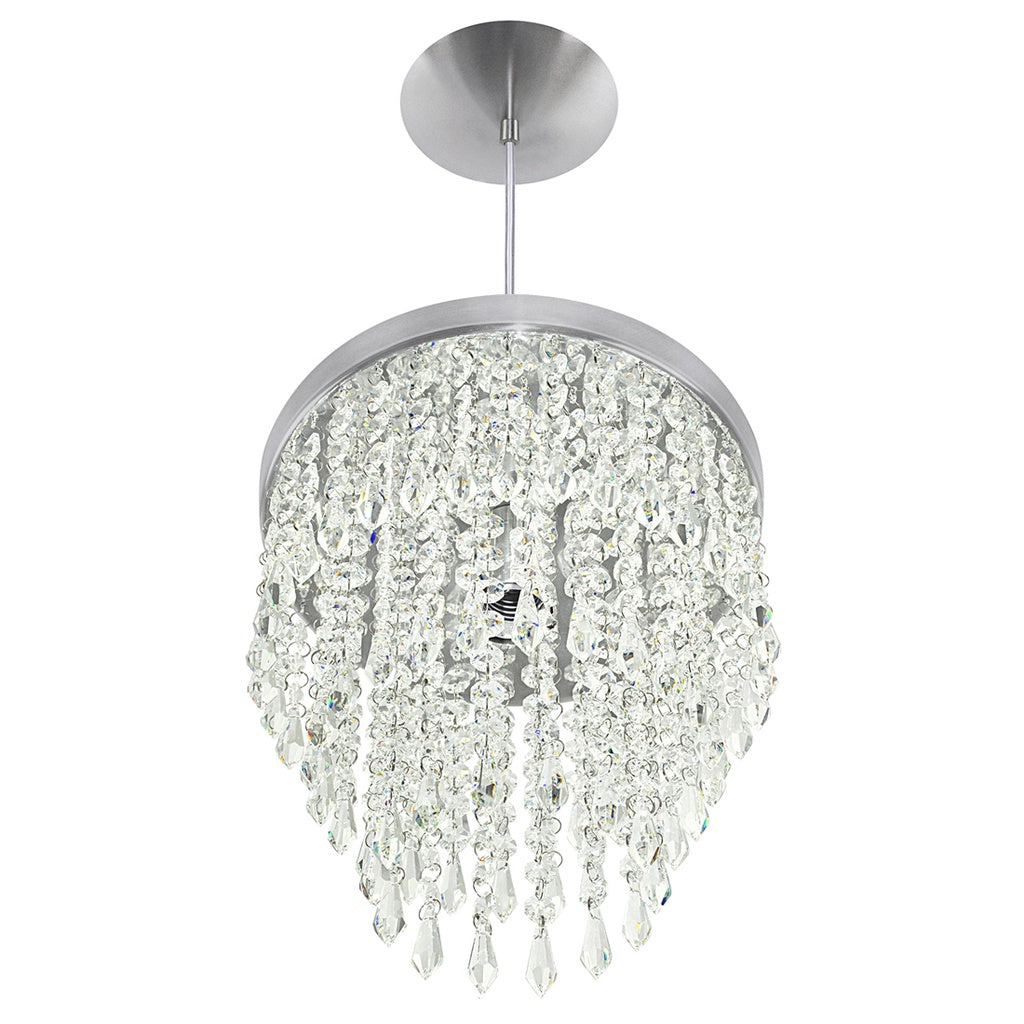 1,30 - Lustre Pendente Ambiencci ManuCrillic de Cristal Acrílico