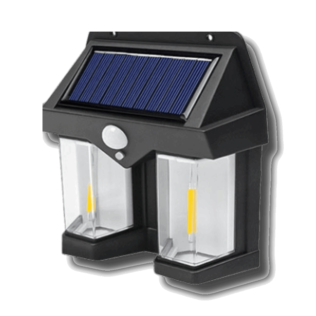 Luminária Solar Externa Com Sensor de Presença para Parede Zana