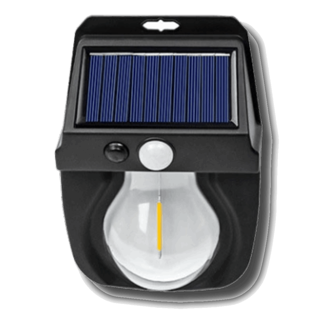 Luminária Solar Externa Com Sensor de Presença para Parede Zana