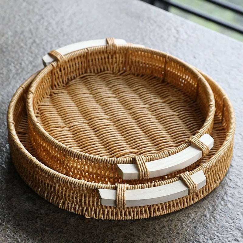 Bandeja Organizadora Ambiencci - Rattan Imitação