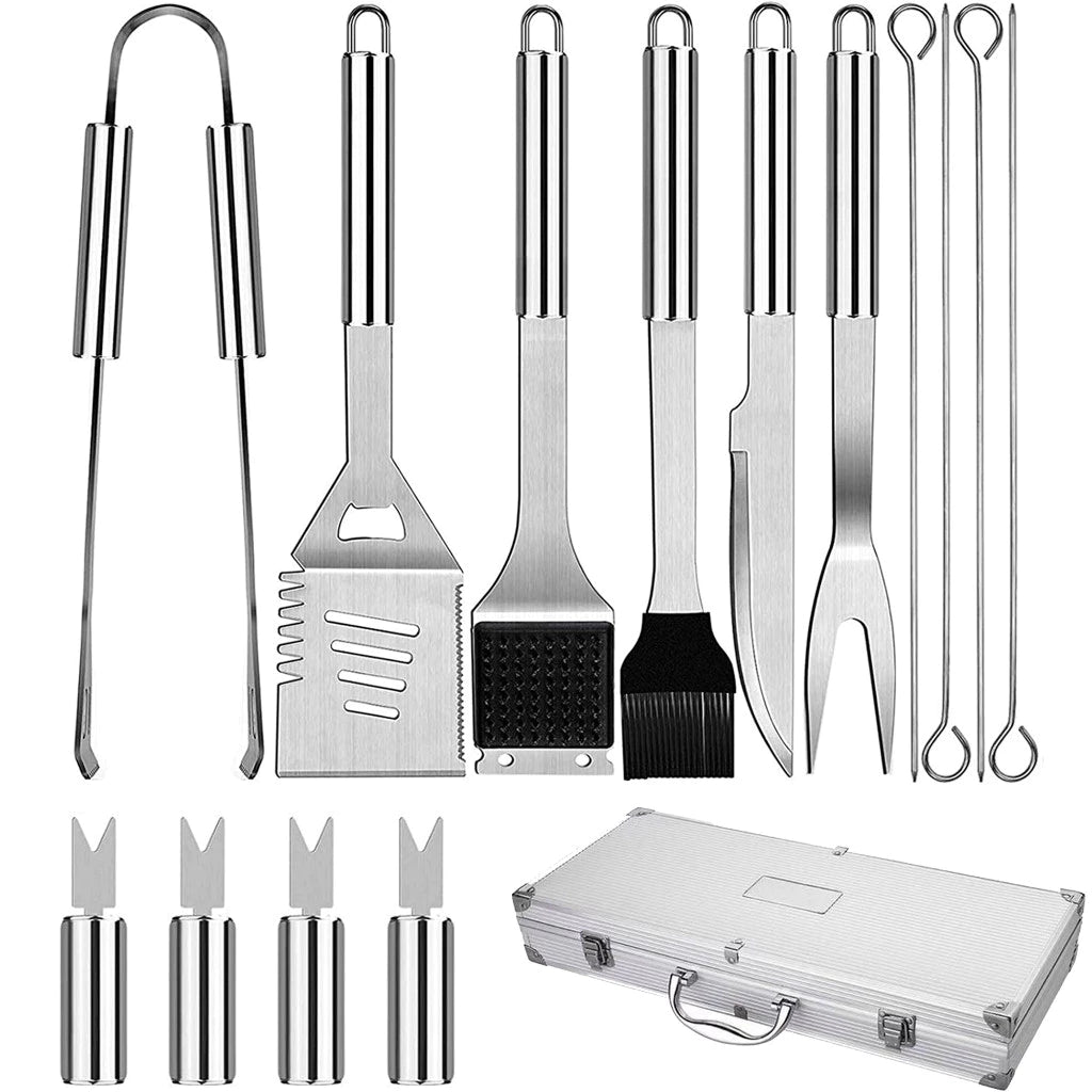 20 Peças - Kit Churrasco Ambiencci Profissional