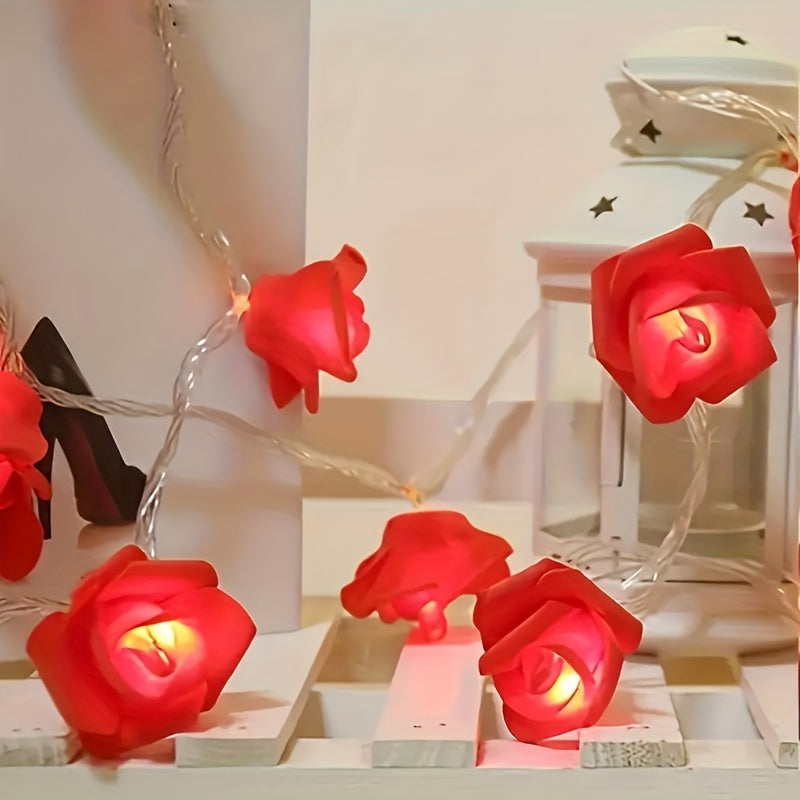 Ambiencci LED Corda de Luz Rosa para Decoração